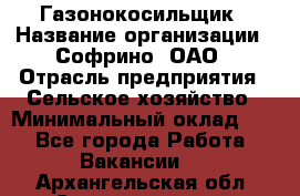 Газонокосильщик › Название организации ­ Софрино, ОАО › Отрасль предприятия ­ Сельское хозяйство › Минимальный оклад ­ 1 - Все города Работа » Вакансии   . Архангельская обл.,Северодвинск г.